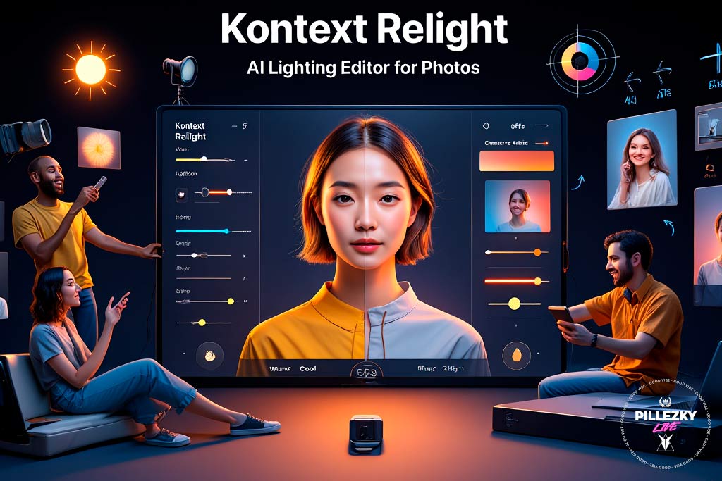 Kontext Relight — ИИ-редактор освещения для фото